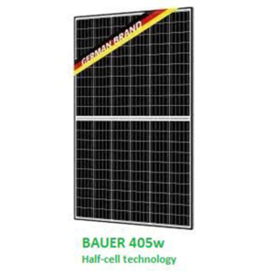 BAUER 405w Half cell technology