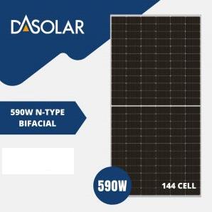 DAS SOLAR 590w BIFACIAL N-TYPE